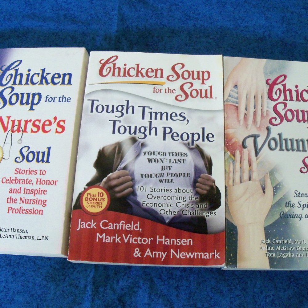 3 BOOKs CHICKEN SOUP FOR THE SOUL